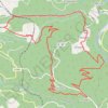 Le sentier des Beaumes - Concoules GPS track, route, trail