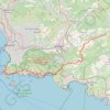 GR 98 : De La Madrague (Marseille) au Col du Pilon (Bouches-du-Rhône) GPS track, route, trail