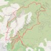 Le Garlaban via Aubignane - Aubagne GPS track, route, trail