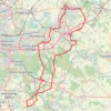 Les villages de la Brie... GPS track, route, trail