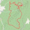 Rochers de Fetrus GPS track, route, trail