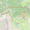 Vallée du Giffre, Les Fardelay, les refuges Wills et des Fonds GPS track, route, trail