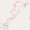 Chilnualna Falls GPS track, route, trail