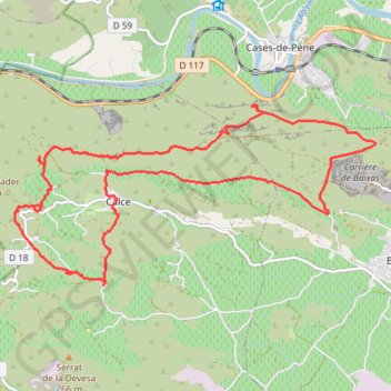 Rando-calce GPS track, route, trail