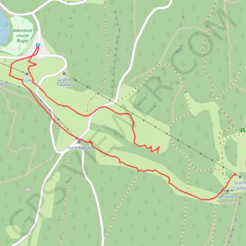 Hauteville La Praille GPS track, route, trail
