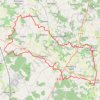 VTT - Montlieu - 49km GPS track, route, trail