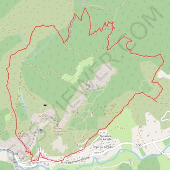 Orpierre Suillet GPS track, route, trail