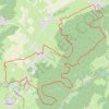 Wéris, capitale belge mégalithes GPS track, route, trail