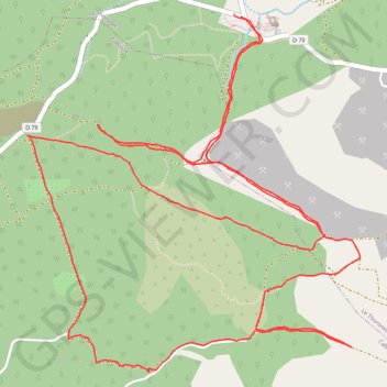 Le Thoronet GPS track, route, trail