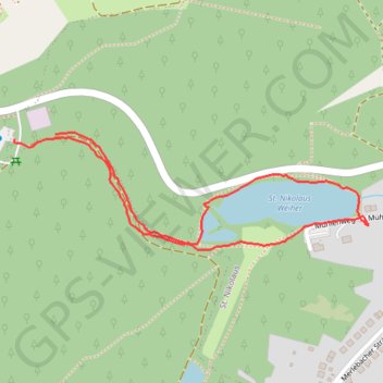 Marche du Warndt GPS track, route, trail