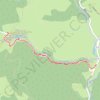 Col de Sourzay en raquettes GPS track, route, trail