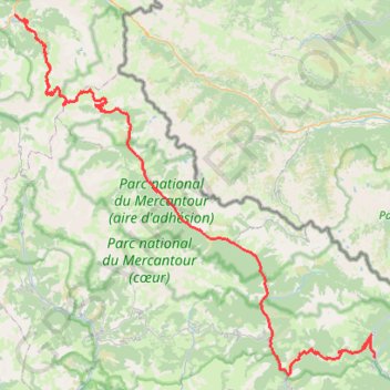 5 Jausiers-Saint-etienne-de-tinee GPS track, route, trail