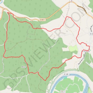 Crayssac-Calvignac GPS track, route, trail