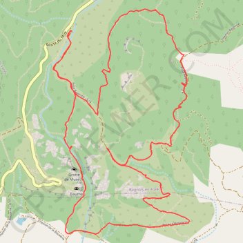 Gorges du Blavet GPS track, route, trail
