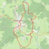 Le grand tour de Château-Chinon GPS track, route, trail