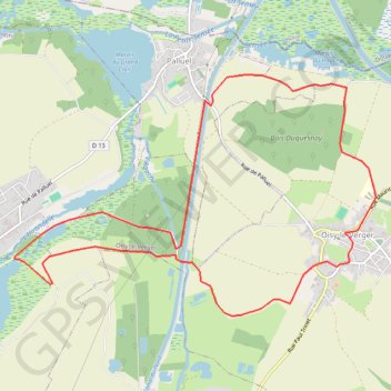 Le Gros Caillou N°7 GPS track, route, trail