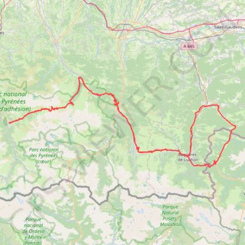29 juin GPS track, route, trail