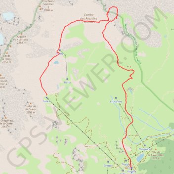 Tour des Crochues GPS track, route, trail