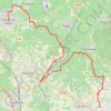 Loriol - Canal - Carpentras - Camaret - Aigues GPS track, route, trail