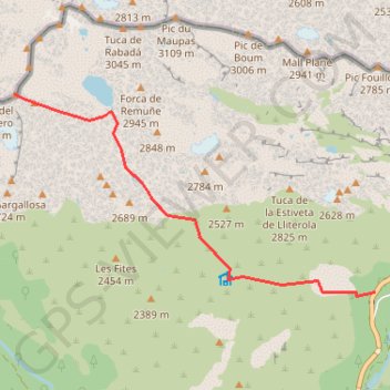 Perdiguero par Lliterola GPS track, route, trail