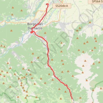 Limone Piemonte Cuneo GPS track, route, trail