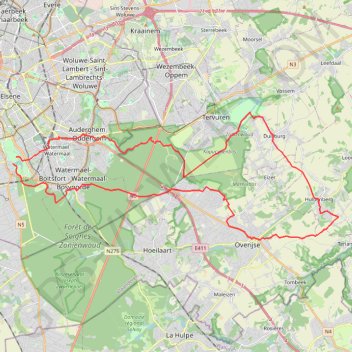 Strada Bianchi - Huldenburg GPS track, route, trail