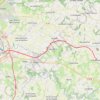 Chemin de Saint Michel (voie de Paris) etape 16 GPS track, route, trail
