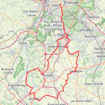 Boucles Imperiales GPS track, route, trail