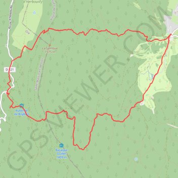 Corr-Pas Ane GPS track, route, trail