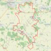 Les Coteaux du Morin et de l'Aubetin - Boucle GPS track, route, trail