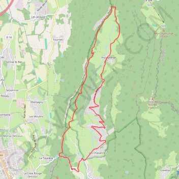Pragondran - Malpassant GPS track, route, trail