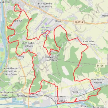 La Ronde des Roches GPS track, route, trail