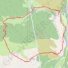 Boucle d'Alliat GPS track, route, trail