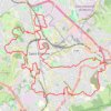 Trail urbain Saint-Etienne GPS track, route, trail