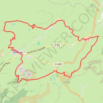 Entremont et Limon GPS track, route, trail