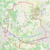 Entre vignobles et vergers au pays des Sorgues - Châteauneuf-de-Gadagne GPS track, route, trail