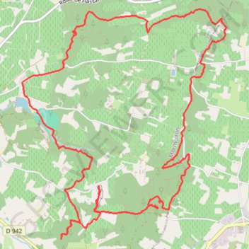 Les Ocres de Mormoiron GPS track, route, trail