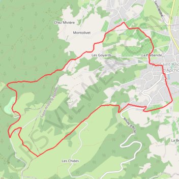 R22 - Les Grands Murcins GPS track, route, trail