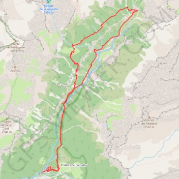 Le cirque du fer-à-cheval et le bout du monde GPS track, route, trail