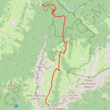Col de l'Arclusaz GPS track, route, trail