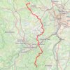 GR 7 : Des Sauvages (Rhône) au Col de la Charousse (Haute-Loire, Ardèche) GPS track, route, trail