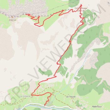 Ceillac Randonnée GPS track, route, trail