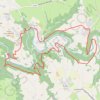 Autour de l'Aveyron de Agnac à Ampiac GPS track, route, trail