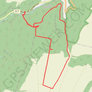 Marche nordique Val Suzon GPS track, route, trail