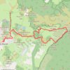 Bourg Murat-Trous Blancs-Textor GPS track, route, trail
