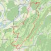 Autour de Quingey GPS track, route, trail