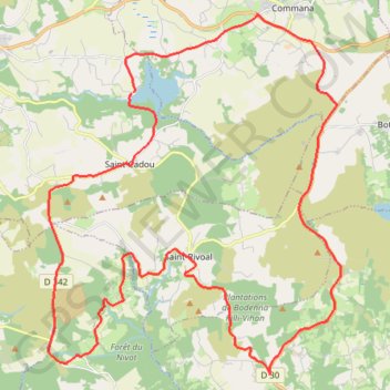Tribreizh-vélo GPS track, route, trail