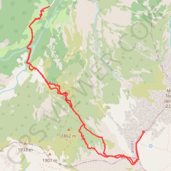 Colombardo - Monte Civrari (Punta Imperatoria) GPS track, route, trail