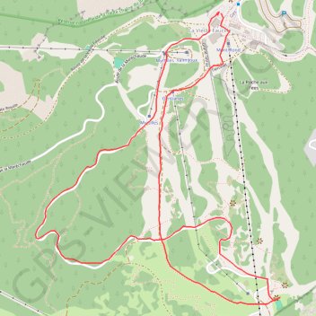 Petit Montrond GPS track, route, trail
