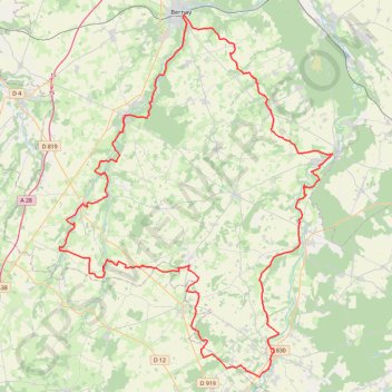 Tour du Pays de la Risle Charentonne (Eure, Orne) GPS track, route, trail
